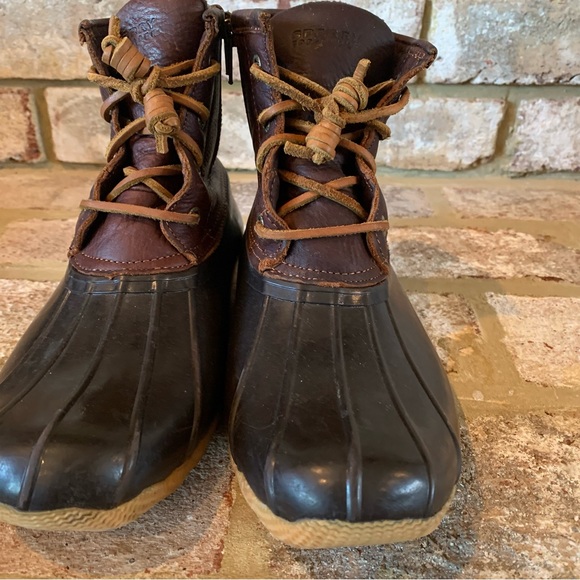 Sperry Top-Sider | Waterproof Rubber Boot | Leather - Picture 2 of 13